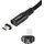 MicroConnect Premium USB4 liquid silicone magnetic cable 0,5m 240W, 8K, 40Gbps, (MC-LS-USB4CC0.5)