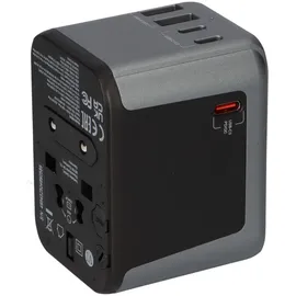 Verbatim Ladeadapter, Universal Travel, UTA-03, schwarz