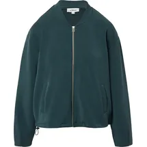 s.Oliver Oversized Scuba-Jacke mit verstellbarem Saum - grün - 46