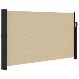 vidaXL Seitenmarkise 120 x 500 cm Beige Polyester