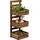 Dobar Wandregal 3-stufiges  Braun