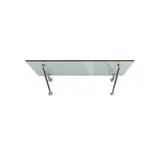 Glaszentrum Hagen - Typ/V 200x90cm Glasvordach Vordach VSG - Klarglas