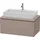 Duravit L-Cube 92x54,7cm, bas. ma, f Konsole, 1 Auszug