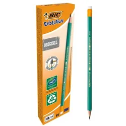 BIC 12x Bleistift »ECOlutions EVOLUTION 655« HB grün