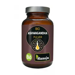 Bio Ashwagandha Pulver Hanoju