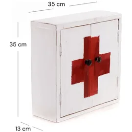 DESIGN DELIGHTS Design, Delights MEDIZINSCHRANK Medic | 35x35x13 cm, Badezimmer, Badezimmerschränke, Medizinschränke