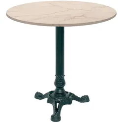 Restootab Tisch Bistrot Ø70cm - Modell Marmor Yule