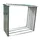 Estexo Brennholzunterstand Holz-Metall 172 x 91 x 154 cm Grün