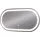 Vicco Miral 80 x 40 cm mit Frontlight Beleuchtung, Model 55485 - Transparent