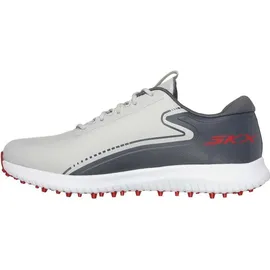 SKECHERS Herren Max 2 Arch Fit Wasserdichter Golfschuh Ohne Spikes Sneaker, grau, 43 EU