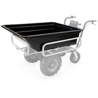 BAMATO Motorschubkarre MTR300WBOX, 1-tlg., Kippmulde, Muldenaufsatz, kippbar gelb