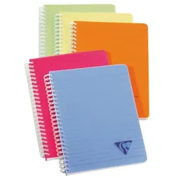 Clairefontaine Spiralbuch »Linicolor« weiß