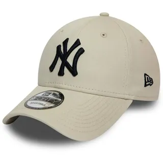 New Era New York Yankees 9forty Adjustable Cap League Essential Stone - One-Size, Beige (med beige)