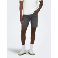Only & Sons Jeans-Shorts "Onsweft" in Grau - M