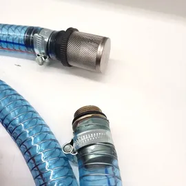Vevor Dieselpumpe 1/4 PS Heizölpumpe DC 12 V Kraftstoffförderpumpe 8m Förderhöhe 3m Saughöhe Selbstansaugend Automatik-Zapfpistole 4m Auslassschlauch