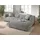 best mobilier ELA– 4-Sitzer Ecksofa rechts – cordsamt – 4-sitzer – moderner Stil Hellgrau