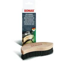Sonax Textil+LederBürste (1 Stück) Trocken- und Feuchtreinigung von Textilien sowie zur schonenden Reinigung von Glattleder-Oberflächen
