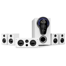 Auna Areal 525 DG 5.1-Surround-System 5.1 Lautsprecher System (Bluetooth) weiß