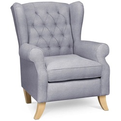 SANSIBAR Living Sessel Sessel, Sessel SANSIBAR BINZ (BHT 75x102x90 cm) BHT 75x102x90 cm hellgrau grau