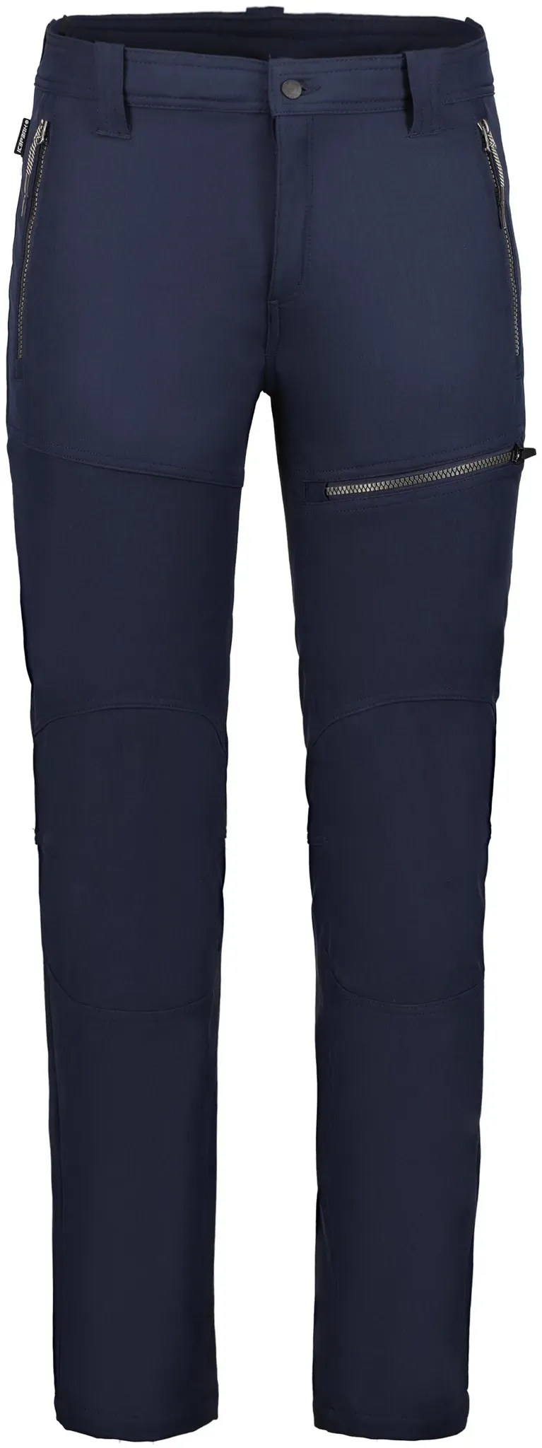 Softshellhose ICEPEAK "H SOFTSHELLHOSE AHLEN" Gr. 54, N-Gr, blau (dunkelblau) Herren Hosen