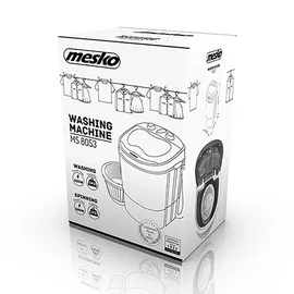 Mesko MS 8053 Camping-Waschmaschine Toplader (3 kg)