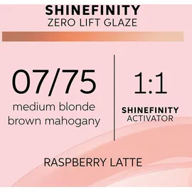 Wella Shinefinity 07/75 raspberry latte 60 ml
