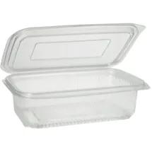 Papstar Verpackungsbecher mit Klappdeckeln 750 ml 600 St. Transparent