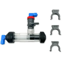 Dinotec Faserfilter PVC mit transparentem Filtergehäuse