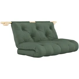 Karup Schlafcouch Baumwolle 2-Sitzer Grün