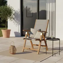 Merxx Acapulco Klappsessel 61,5 x 68 x 110,5 cm braun