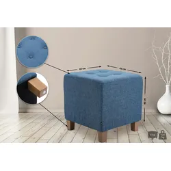 CLP Sitzhocker Pharao blau