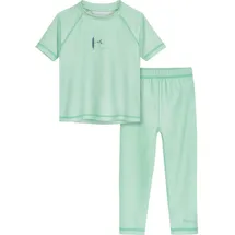 Playshoes 2tlg. Badeoutfit Surfbrett Palmen" in mint | 86/92