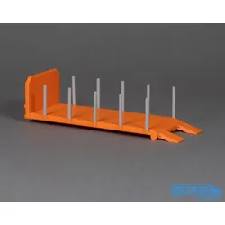 MSM Modelle Abrollpalette mit Rampen orange 5615/02