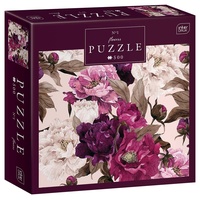 Interdruk Flowers no. 1 - 500 Pieces Jigsaw Puzzle for Adults