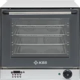 KBS Gastrotechnik Heißluftofen 2,7 kW für 4 Bleche/Roste 430x320mm und digitaler Zeitanzeige