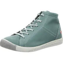 Softinos Bequeme Stiefeletten für Damen, grün, Größe 38 EU