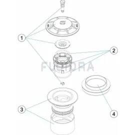 Astralpool 22353 Schwimmbeckenboden-rücklaufeinlass Mit Drehgelenk - White - One Size