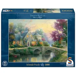 Thomas Kinkade - Abendstimmung - 3000 Teile Puzzle