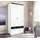 Priess Drehtürenschrank PRIESS 94 x 193 x 56 cm Schwarz/Weiß