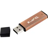 xlyne ALU USB-Stick 128GB Aluminium, Bronze 177570-2 USB-A (USB 2.0)