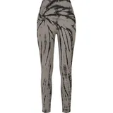 URBAN CLASSICS Coton Leggings Black / Dark Gray XS