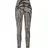 URBAN CLASSICS Coton Leggings Black / Dark Gray XS