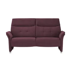 Polstermöbel Oelsa Sofa  Madrid , rot , Maße (cm): B: 193 H: 110 T: 90