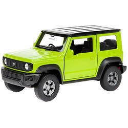 Welly Modellauto SUZUKI JIMNY Modellauto 11cm aus Metall Modell Auto 13 (Grün), Spielzeugauto Spielzeug Kinder Geschenk grün