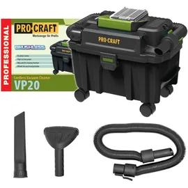 PROCRAFT VP20 Akku Industriesauger 20 V 10 l Brushless Solo