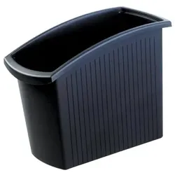 HAN Papierkorb MONDO,18 Liter, rechteckig, ergonomisch schlank, schwarz