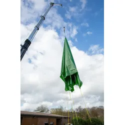 Sepa Profi Notdach mit Kranhalterung 15x16m