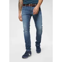 JACK & JONES Herren Jeans Glenn Original Slim Fit blau