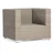 SonnenPartner Residence Loungesessel Aluminium Polyrattan stone-grey
