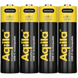 aqiila Akku Li-Ion 2000 mAh 1.5 V 4 St.
